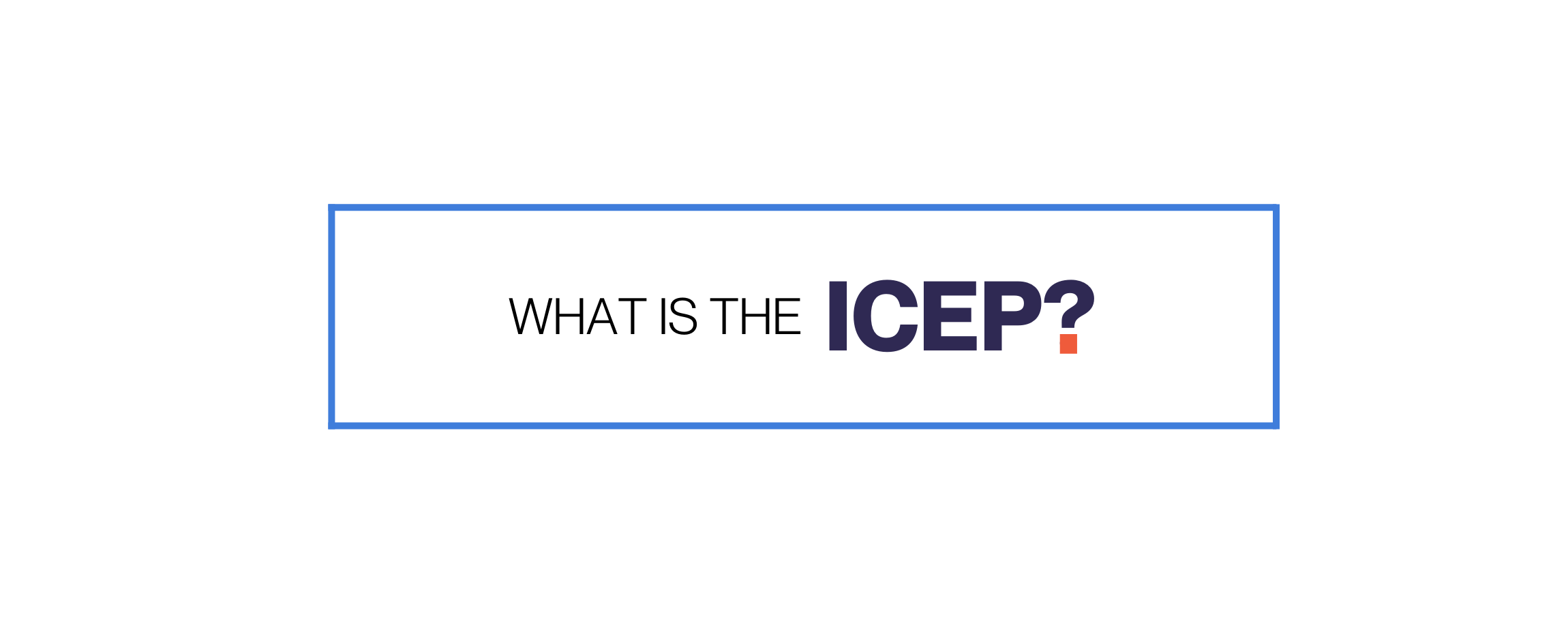 What is the ICEP?