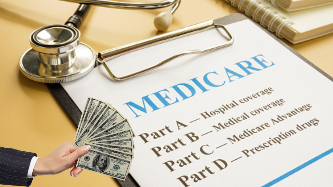 Medicare cost stock image
